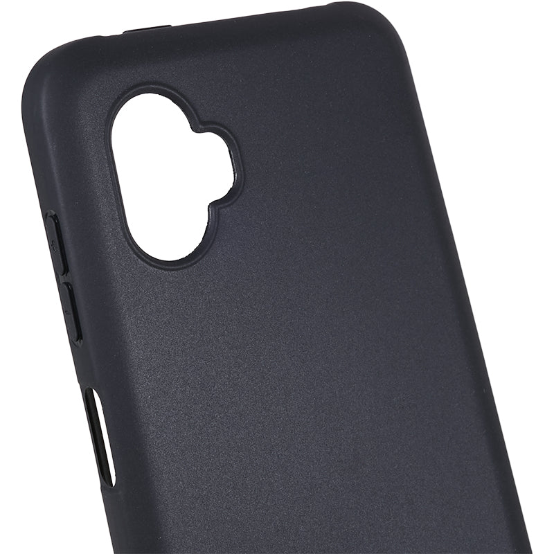 For Samsung Galaxy Xcover6 Pro 5G Matte Finish Phone Case Anti-scratch TPU Phone Cover - Black For Samsung Galaxy Xcover6 Pro 5G Matte Finish Phone Case Anti-scratch TPU Phone Cover - Black